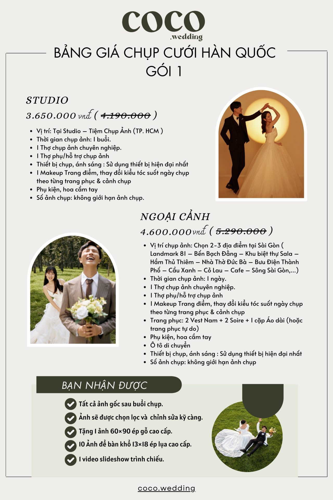 chụp ảnh cưới kiểu hàn quốc