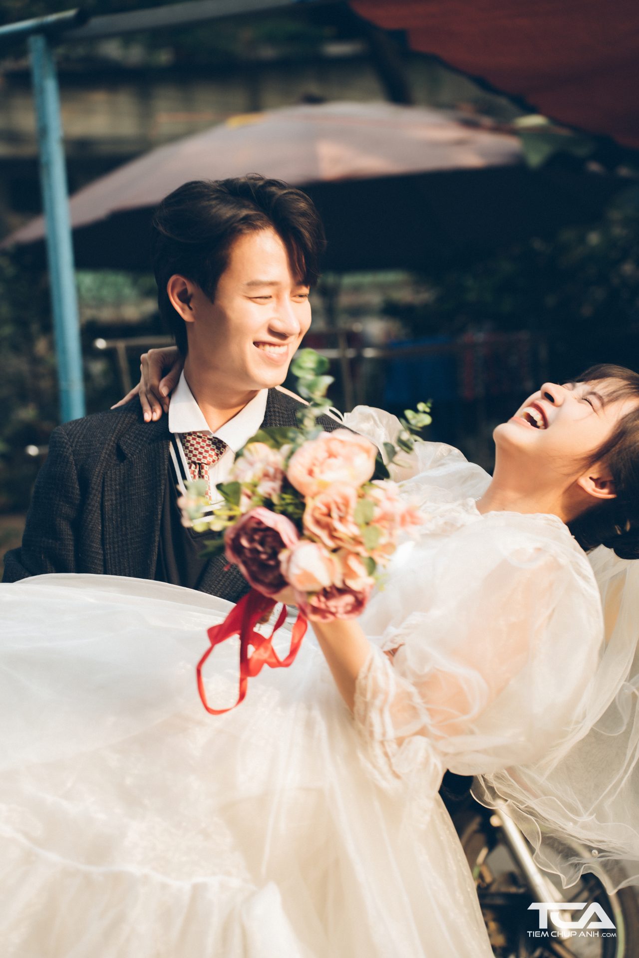 chụp hình cưới vintage