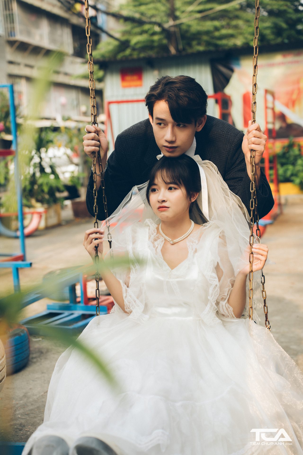 chụp ảnh cưới kiểu vintage